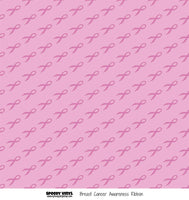 Breast Cancer Ribbon - Patterned Vinyl