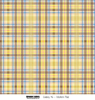 Cowboy #6 (Western Plaid) - Patterned Vinyl